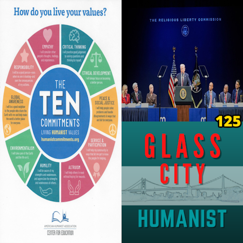 Episode 125 featured topics Humanism and religious liberty